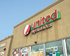 United Supermarket sign